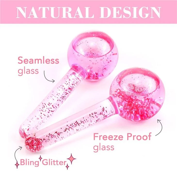 Pink Ice Globes