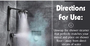 Могат ли да се използват парни душ кабини в затворено пространство?