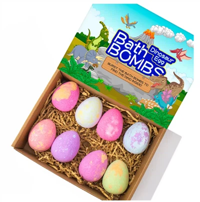 Dinosaur Bath Bombs с изненадващи играчки вътре