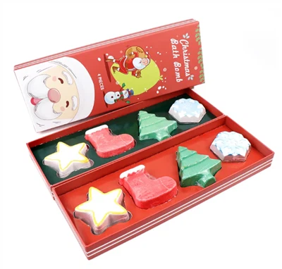 Коледни бомби за баня